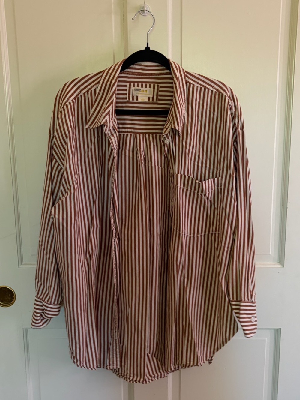 Anthropologie Maeve Bennett Buttondown Shirt